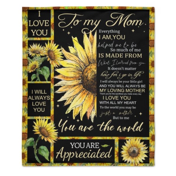 So Much Of Me Is Made From You - Family Blanket - New Arrival, Christmas Gift For Mother From Daughter - Lovscape