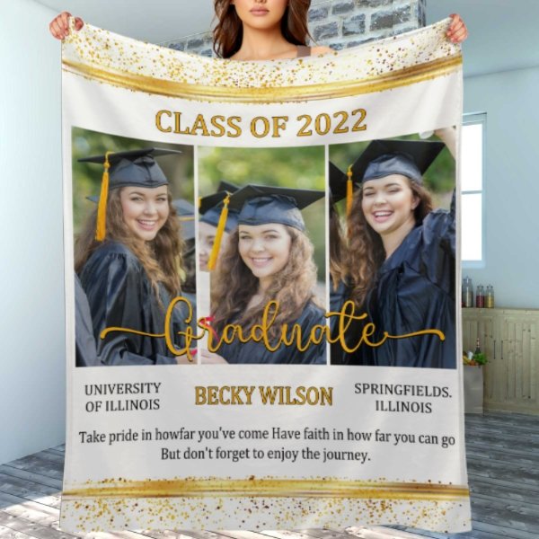 Taking Pride In How Far You've Come And Having Faith In How Far You Can Go - Upload Image, Personalized Blanket - Lovscape