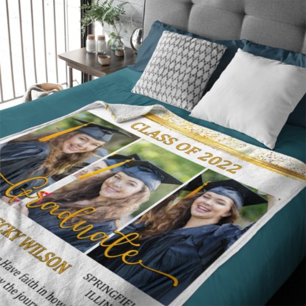 Taking Pride In How Far You've Come And Having Faith In How Far You Can Go - Upload Image, Personalized Blanket - Lovscape