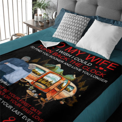 To My Wife - Forever And Always - Custom Blanket 🔥HOT DEAL - 40% OFF🔥 - Lovscape