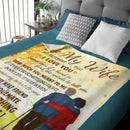 To My Wife Never Forget That I Love You - Gift For Couples, Personalized Blanket - Lovscape