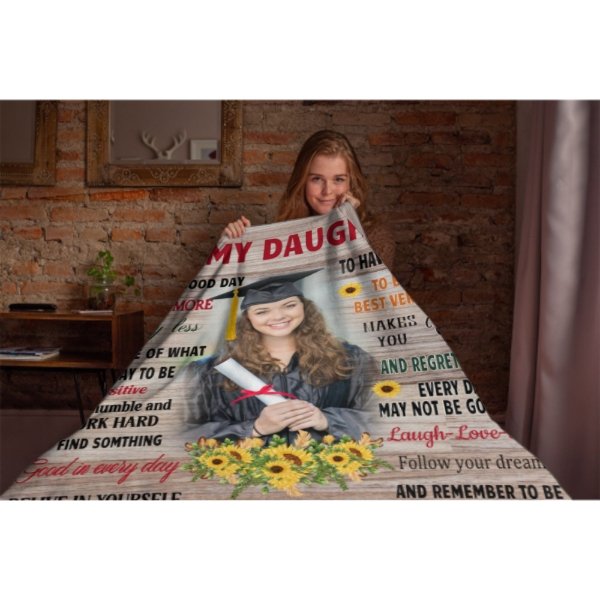 Today Is A Good Day Graduation Custom Blanket - Graduation Gift - Lovscape