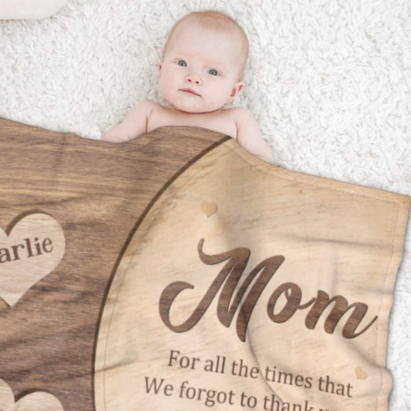 We Need To Say We Love You - Gift For Mom, Grandma - Personalized Blanket - Lovscape