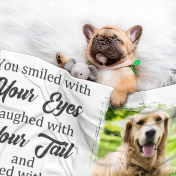 You Were My Favorite Hello - Upload Image - Personalized Blanket - Lovscape