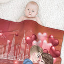 You Will Forever Be My Always - Couple Personalized Custom Blanket - Gift For Husband Wife, Anniversary - Lovscape